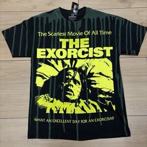 The Exorcist 1973 Hot Topic Men’s Medium Graphic T Shirt Horror Movie Classic
